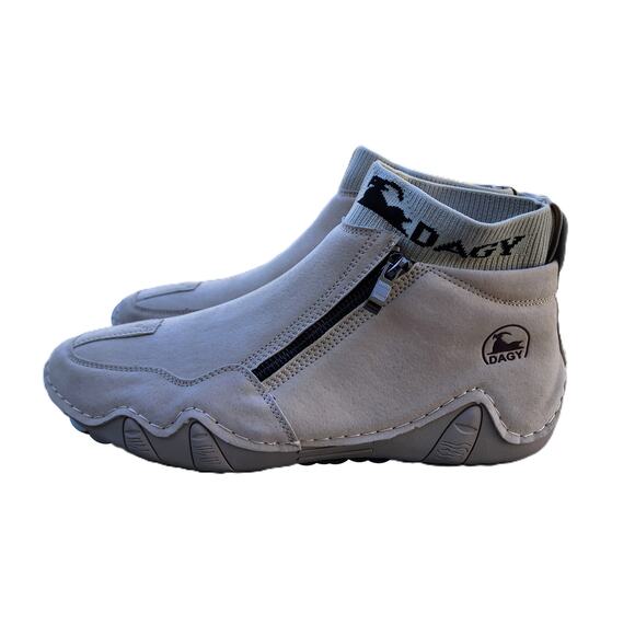DAGY Synthetic Leather Casual Chukka Boots Sneakers 45